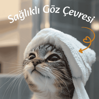 Göz Yaşı Leke Giderici 2'li Çözüm Paketi - Kedi Köpek Göz Çevresi Bakımı