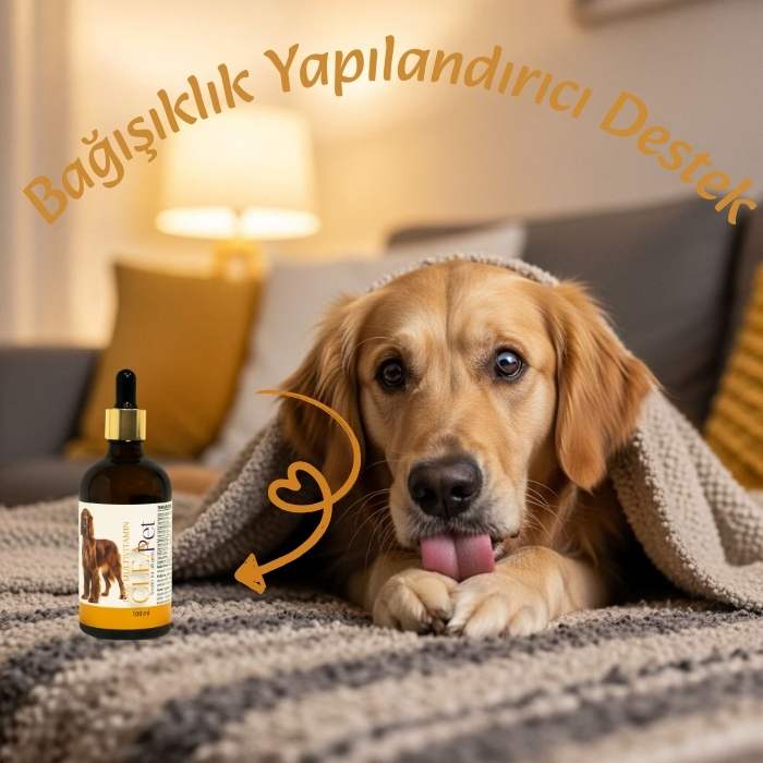 Köpek Multivitamin Destek Damla - Canlandırıcı - Tüy ve Deri Bakım 100ml