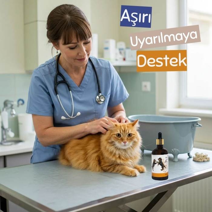 Kedi Köpek Sakinleştirici - Stres Önleyici Relax Damla - Bitkisel Formül 100ml