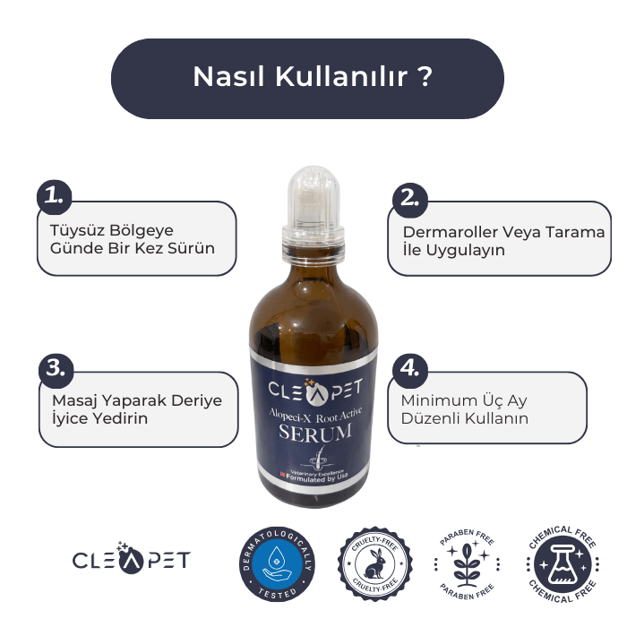 Alopesi X Tüy Kökü Uyarıcı-Yoğun Hücre Aktivasyon Serumu 100ml-Köpek