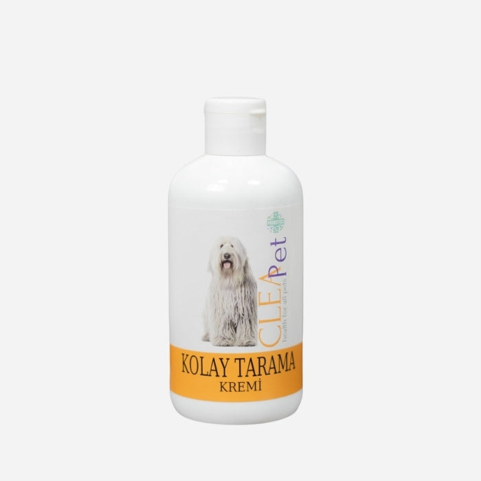 Kolay Tarama Etkili Yoğun Düğüm-Kıtık Çözücü Tüy Kremi - Kedi ve Köpek 250 ml