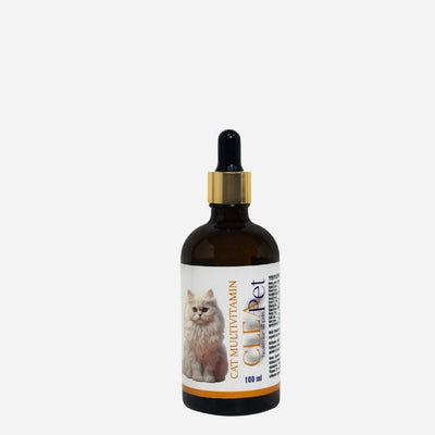 Kedi Multivitamin Destek Damla - Bağışıklık Güçlendirici - 100ml