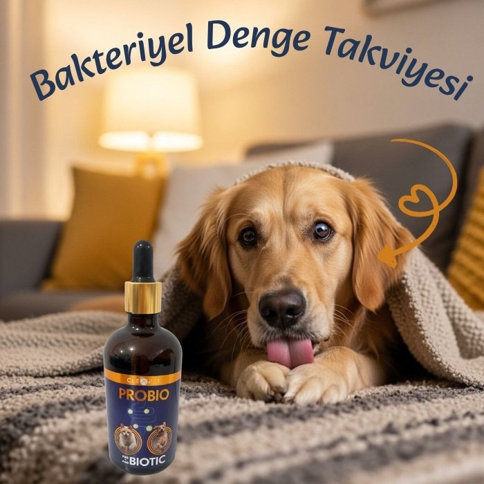 İştah Artırıcı-Sindirim Düzenleyici Probiyotik Damla 100ml - Kedi Köpek