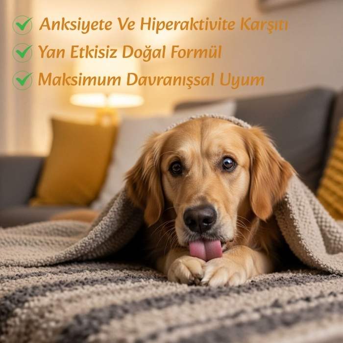 Kedi Köpek Sakinleştirici - Stres Önleyici Relax Damla - Bitkisel Formül 100ml