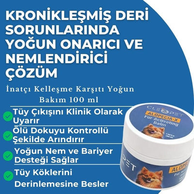 Alopecia X Kronik Deri Onarıcı-Yoğun Nemlendirici-Vazelini 100ml-Köpek